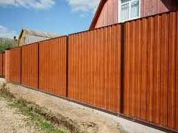 Профлист для ограждений — усиленный